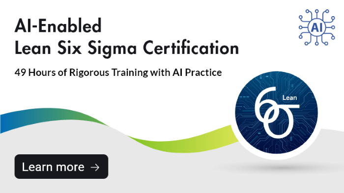 AI-Enabled Lean Six Sigma Certification